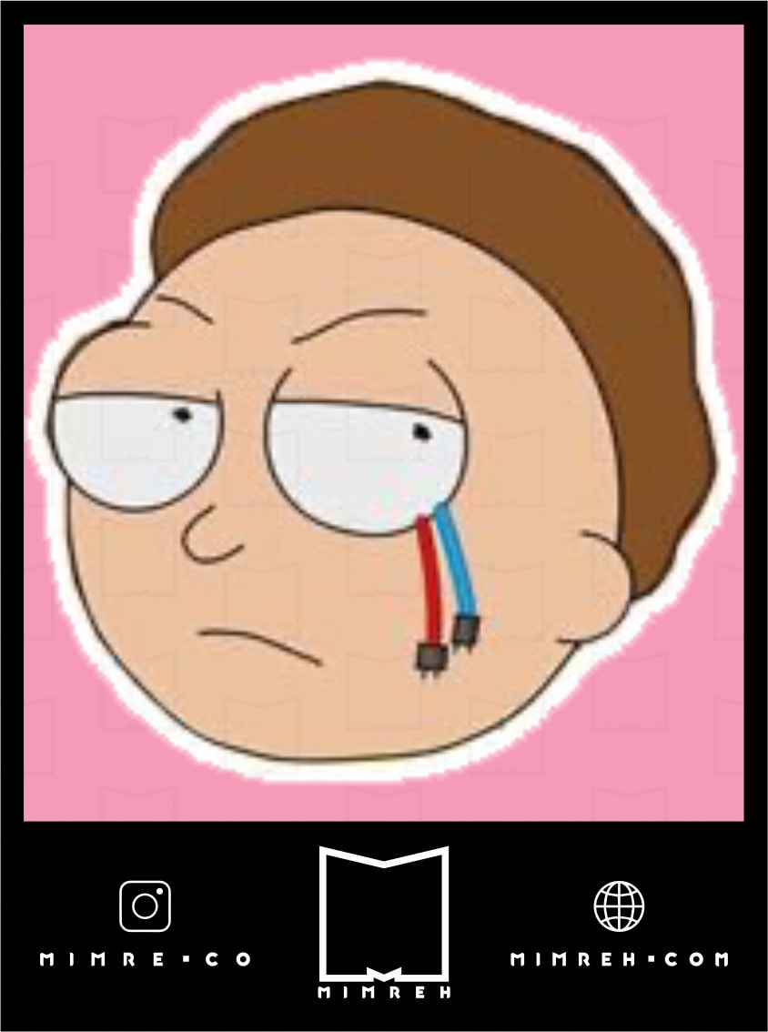 استیکر rickandmorty3-1