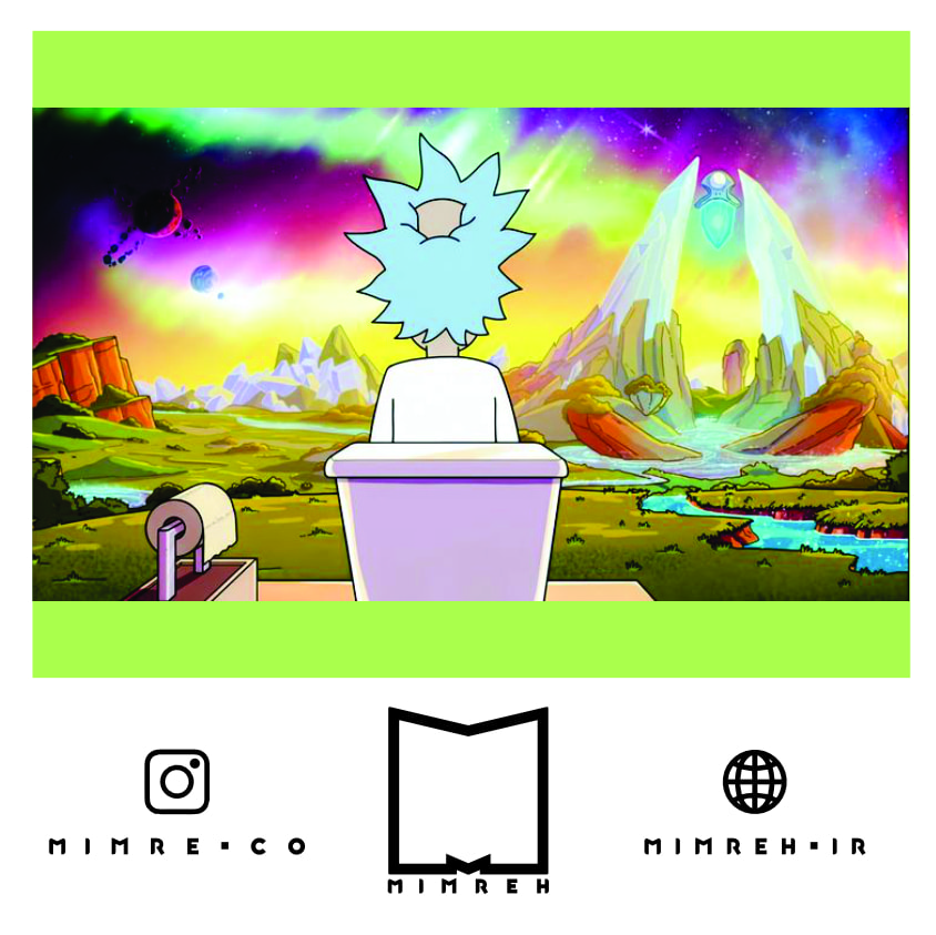 استیکر rickandmorty31