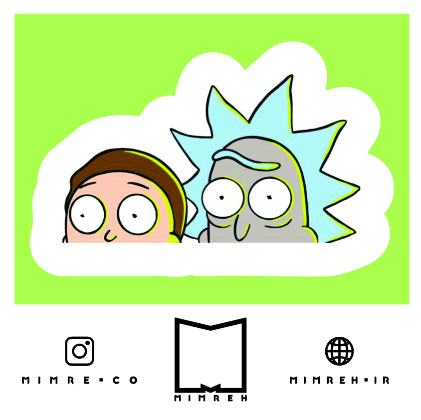 استیکر rickandmorty32