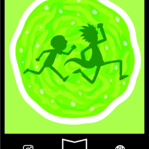 استیکر rickandmorty33
