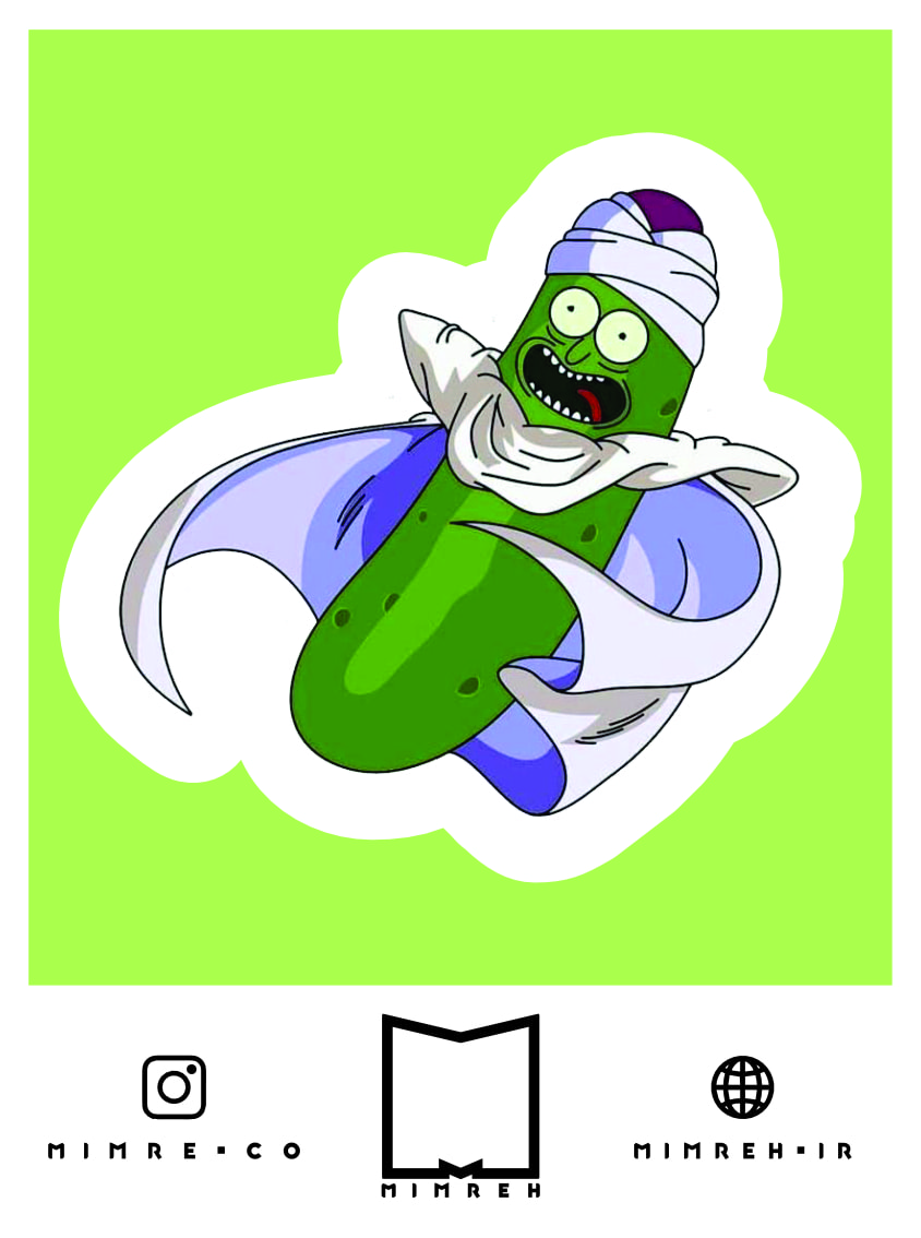 استیکر rickandmorty36