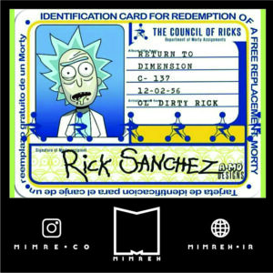 استیکر rickandmorty38
