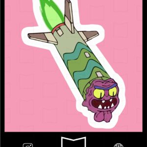 استیکر rickandmorty5-5