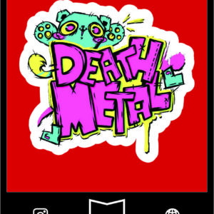 استیکر rock and metal bands24