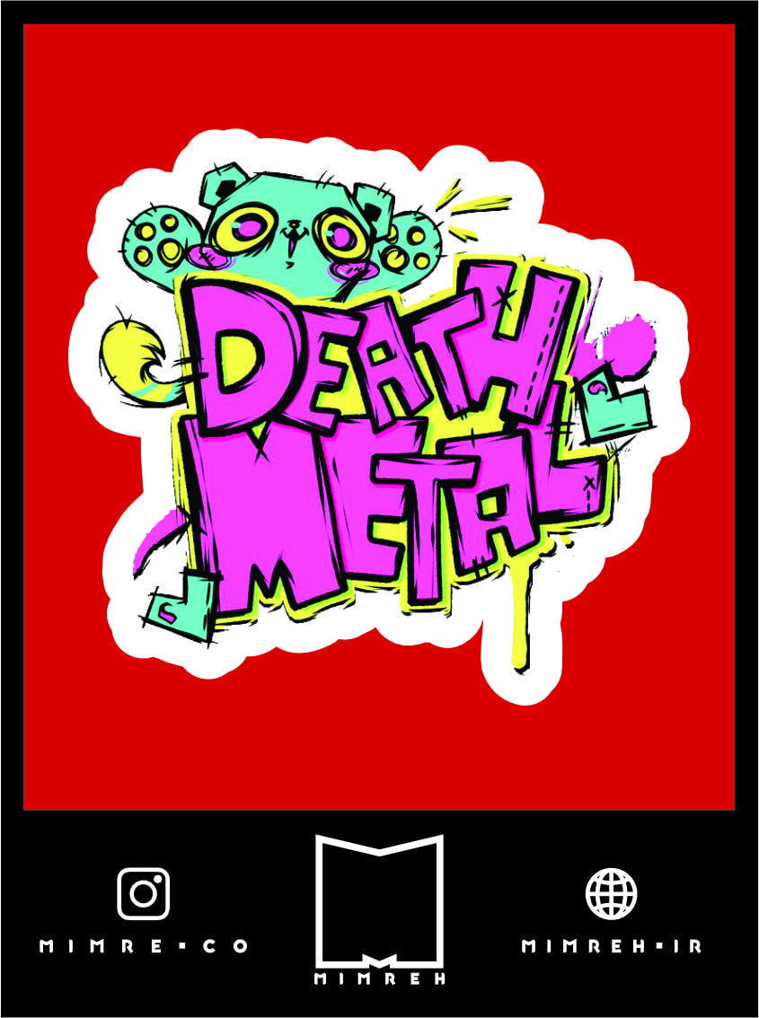 استیکر rock and metal bands24