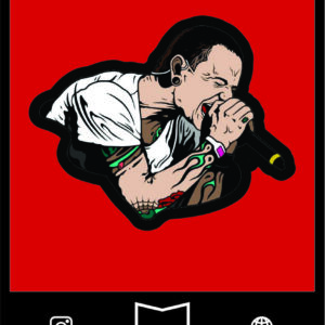 استیکر rock and metal bands30