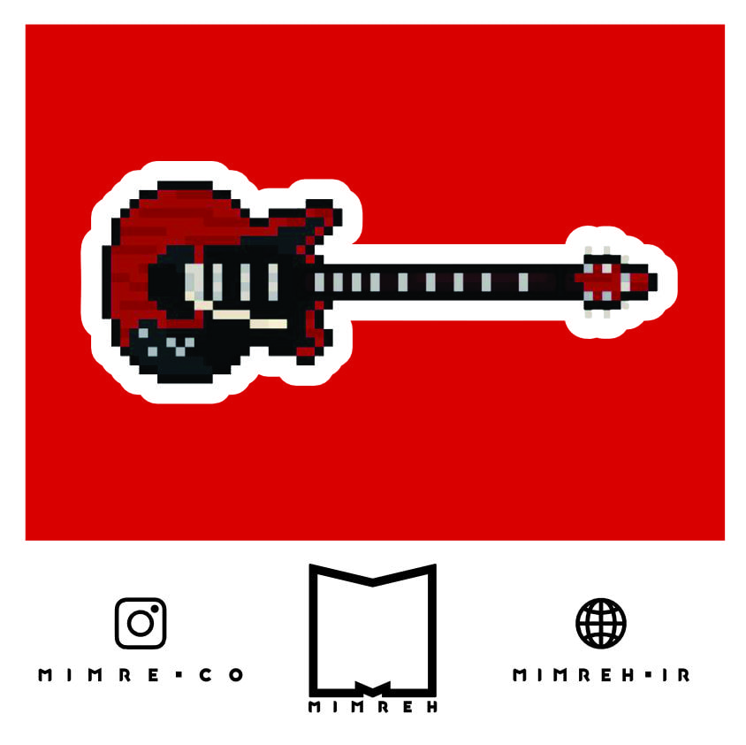 استیکر rock and metal bands7