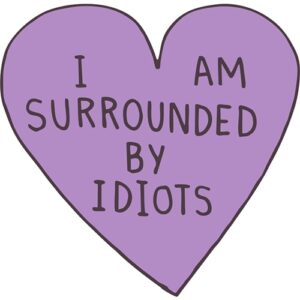 استیکر سوشالی I am surrounded