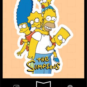 استیکر simpsons1-4