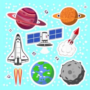 پک استیکر space7