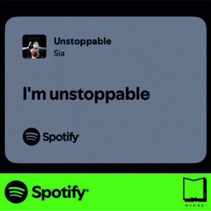 استیکر متن اسپاتیفای spotify10
