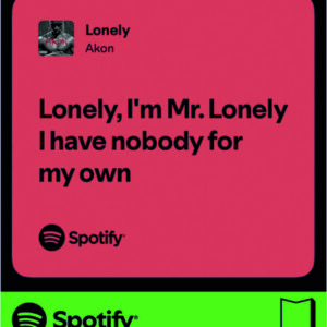 استیکر متن اسپاتیفای spotify11