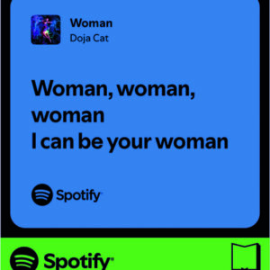 استیکر متن اسپاتیفای spotify117