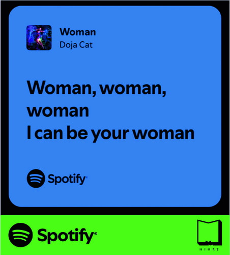 استیکر متن اسپاتیفای spotify117