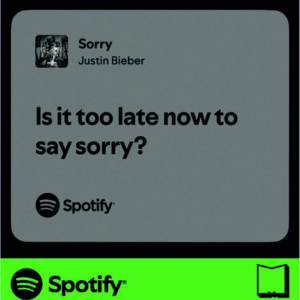 استیکر متن اسپاتیفای spotify123