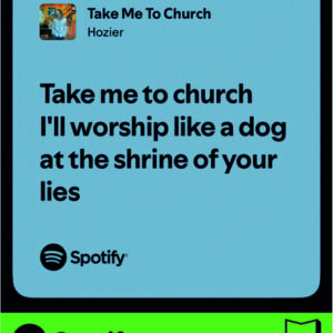 استیکر متن اسپاتیفای spotify136
