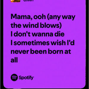 استیکر متن اسپاتیفای spotify143