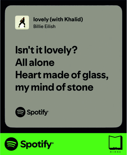 استیکر متن اسپاتیفای spotify15