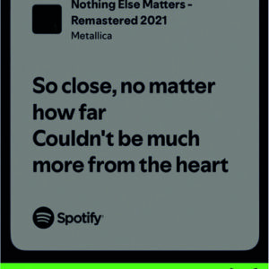 استیکر متن اسپاتیفای spotify17