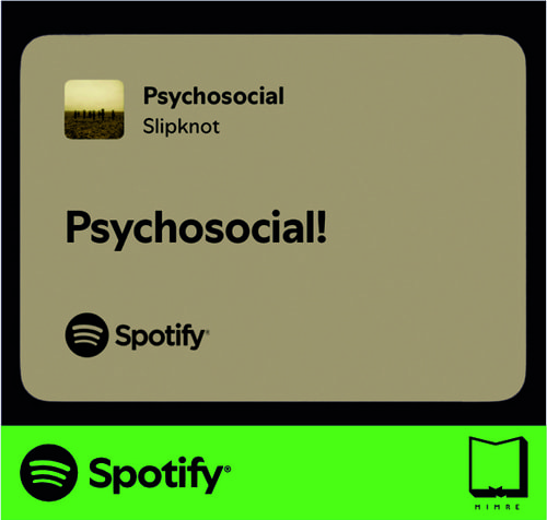 استیکر متن اسپاتیفای spotify18