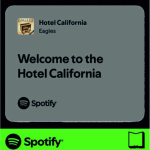 استیکر متن اسپاتیفای spotify195