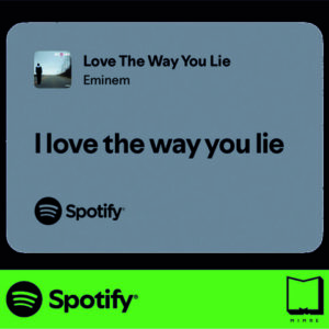 استیکر متن اسپاتیفای spotify200