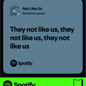 استیکر متن اسپاتیفای spotify21