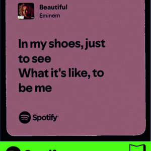 استیکر متن اسپاتیفای spotify214