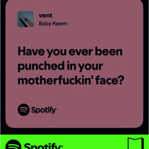 استیکر متن اسپاتیفای spotify22