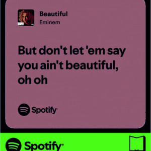 استیکر متن اسپاتیفای spotify236
