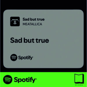 استیکر متن اسپاتیفای spotify30