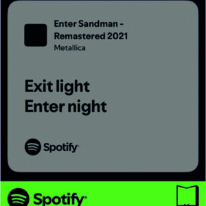استیکر متن اسپاتیفای spotify40