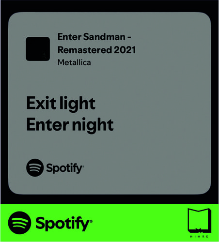 استیکر متن اسپاتیفای spotify40