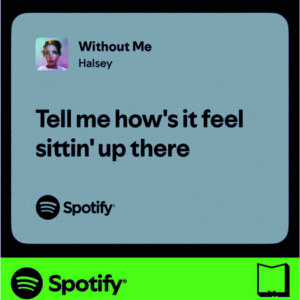 استیکر متن اسپاتیفای spotify42