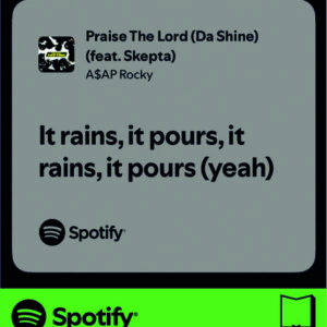 استیکر متن اسپاتیفای spotify58