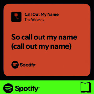 استیکر متن اسپاتیفای spotify6
