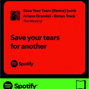 استیکر متن اسپاتیفای spotify94