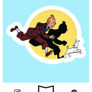 استیکر Tintin12