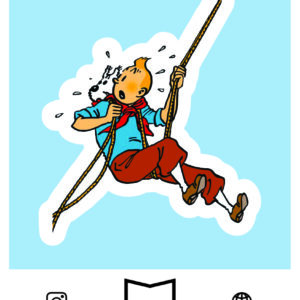 استیکر Tintin14