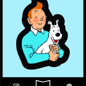 استیکر Tintin15