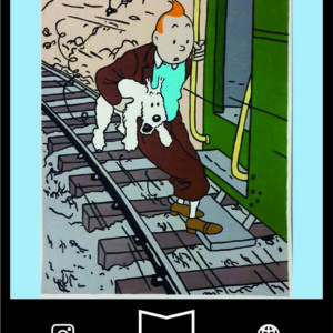 استیکر Tintin19