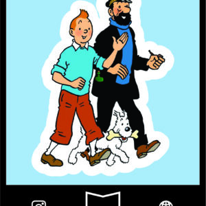 استیکر Tintin2