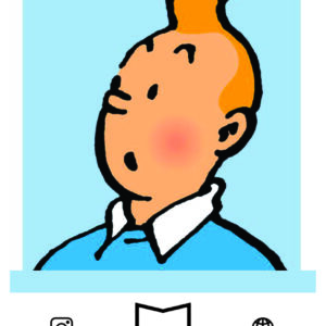 استیکر Tintin35