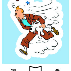استیکر Tintin7