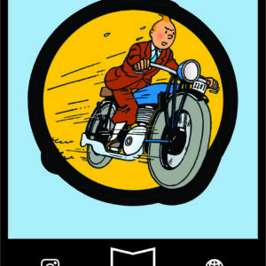 استیکر Tintin9