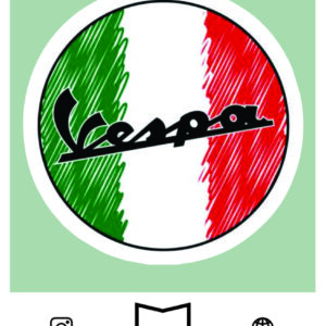 استیکر Vespa7