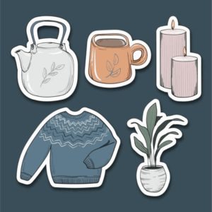 پک استیکر vsco105